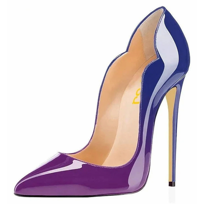 Funki Findz | Shoes | Women's Colored Checkered Patent High Heels