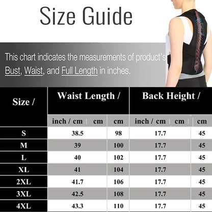 Funki Findz | Posture Correctors | Unisex Shoulder Support Brace