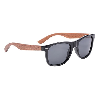 Funki Findz | Sunglasses | Unisex Black Walnut Wood Sunglasses
