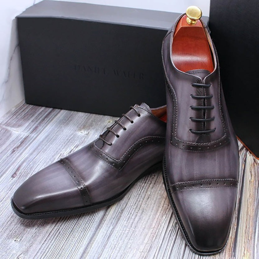 Funki Findz | Shoes | Men's Elegant Leather Oxford Brogue Shoe