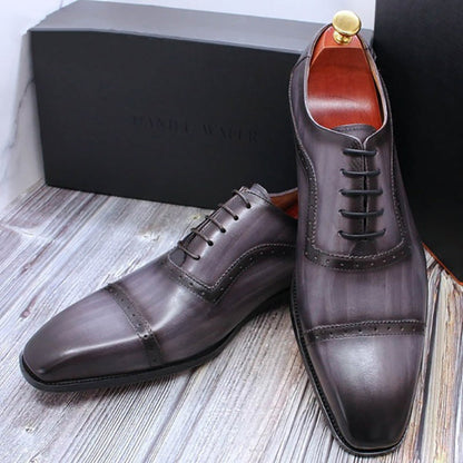 Funki Findz | Shoes | Men's Elegant Leather Oxford Brogue Shoe