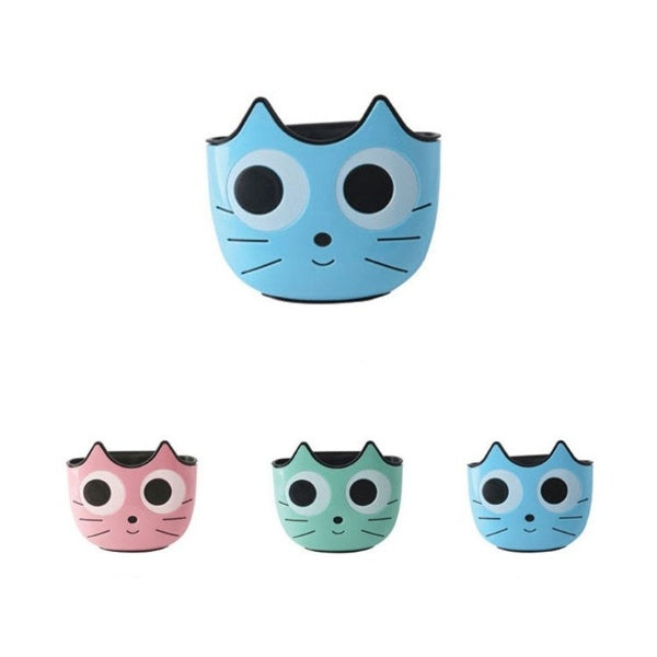 Funki Findz | Sink Caddies | Cute Cat Faucet Bath Sponge Holder | 3 Pcs