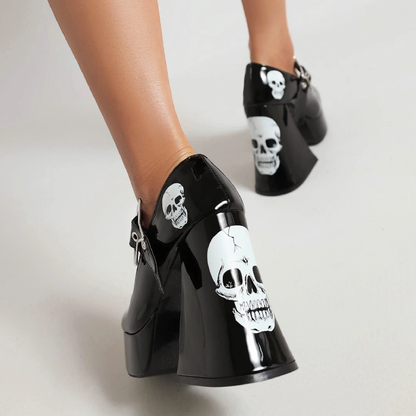 Funki Findz | Shoes | Women's Star Buckle Chunky Platforms