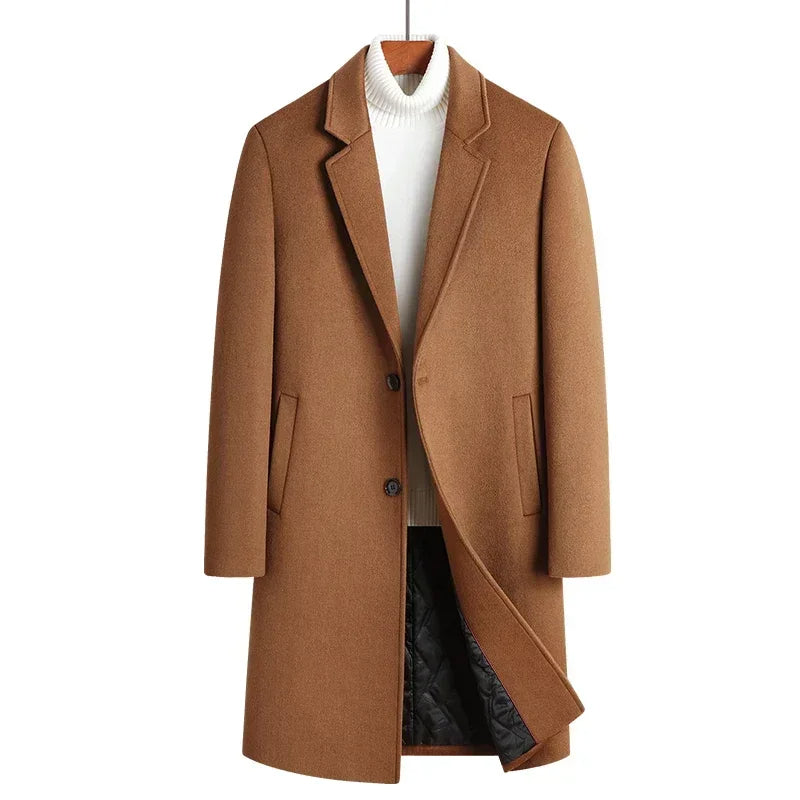 Funki Findz | Jackets | Men's Luxury Wool Blend Trench Coats