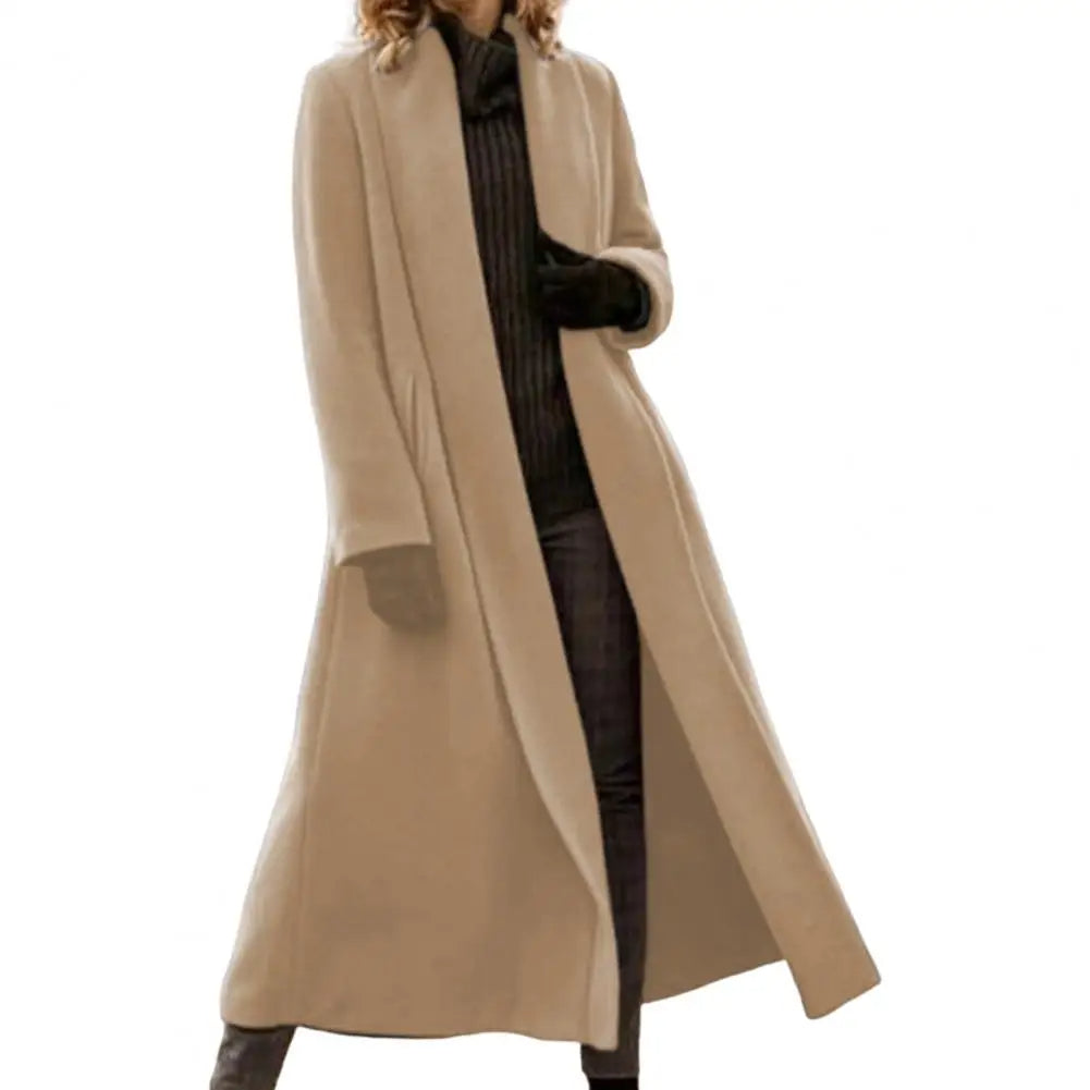 Funki Findz | Jackets | Women's Long Woolen Cardigan Coat