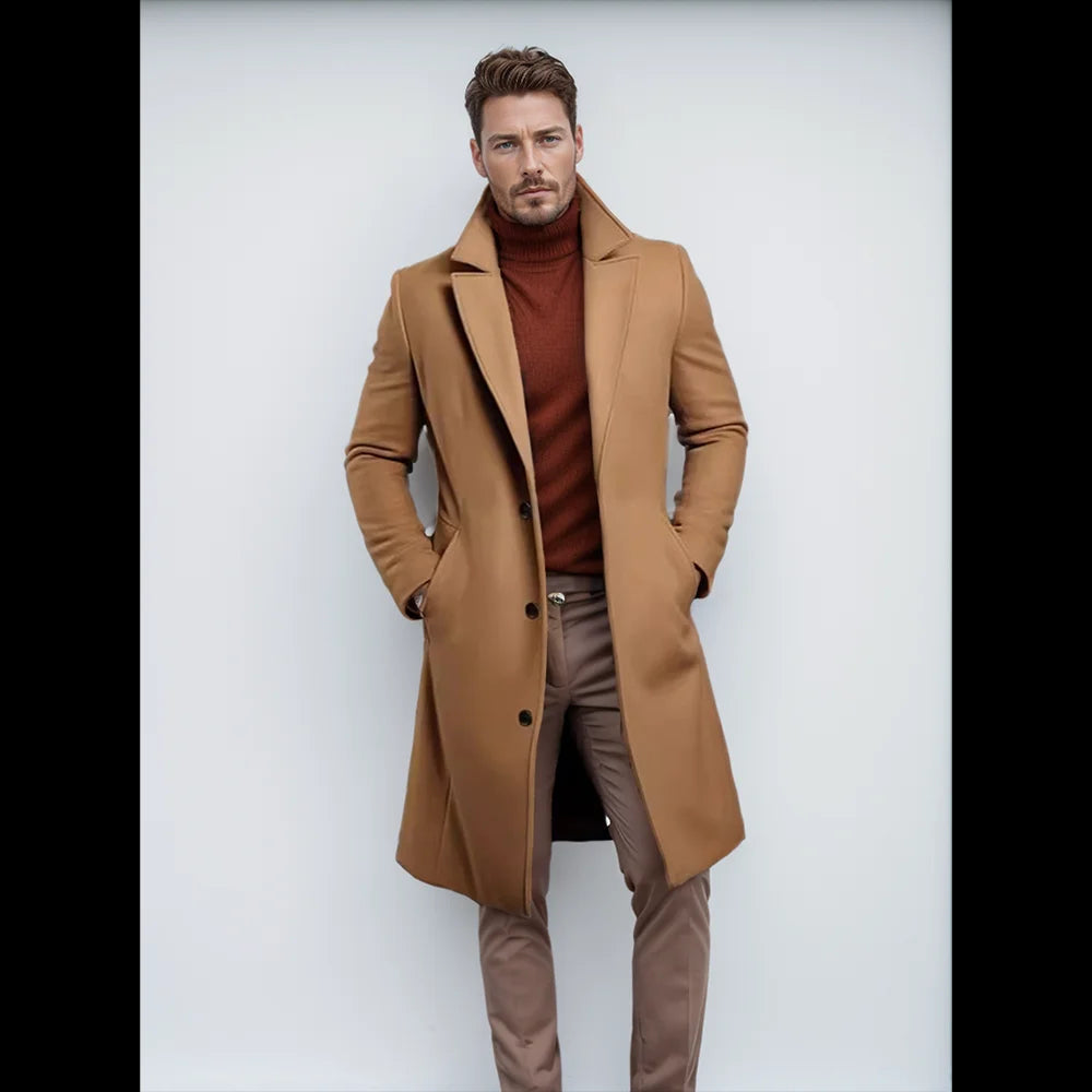 Funki Findz | Jackets | Men's Elegant 3/4 Casual Business Coats