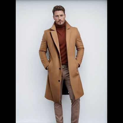 Funki Findz | Jackets | Men's Elegant 3/4 Casual Business Coats