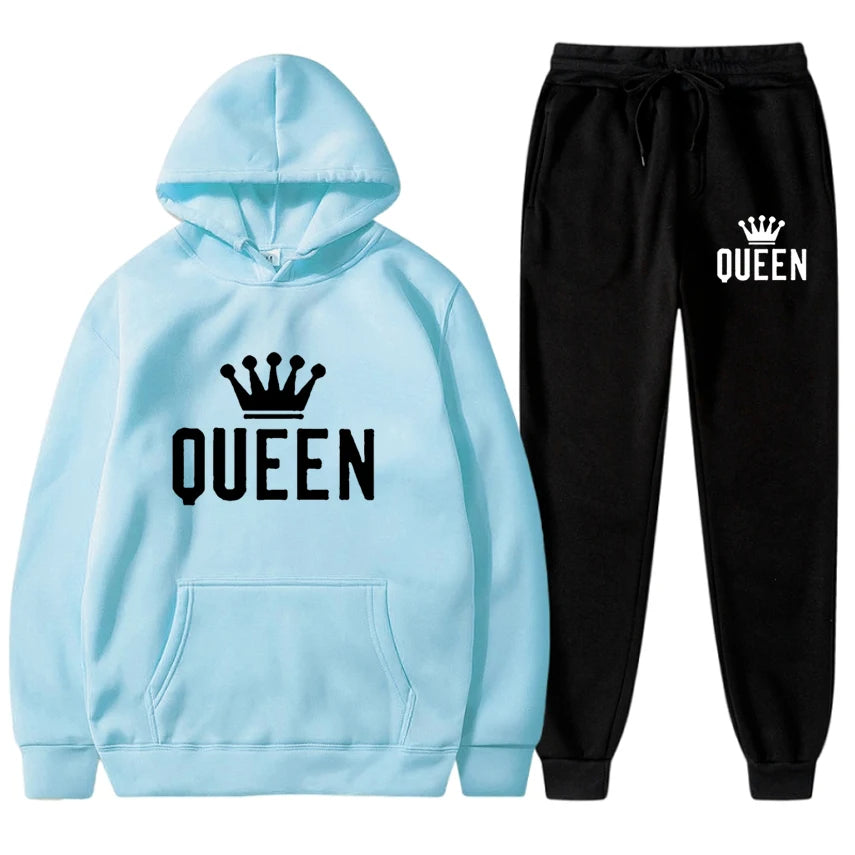 Funki Findz | Activewear | Women's Queen Hooded Sweat Suit