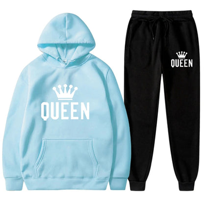 Funki Findz | Activewear | Women's Queen Hooded Sweat Suit