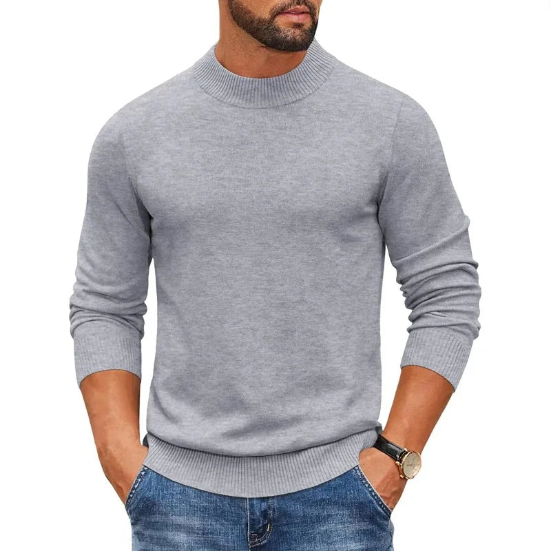 Funki Findz | Sweaters | Men's Slim Fit Round-neck Casual Pullover