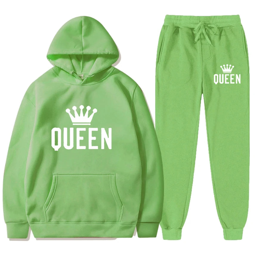 Funki Findz | Activewear | Women's Queen Hooded Sweat Suit