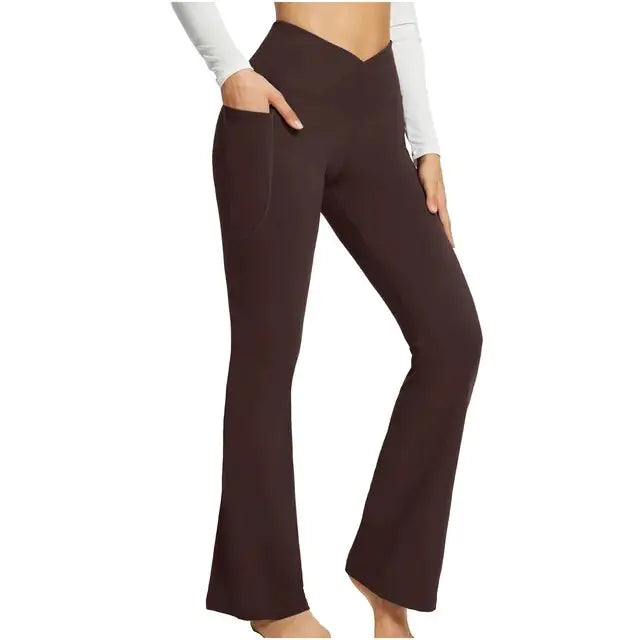 Funki Findz | Pants | Women's High Waist Yoga Flare Leggings