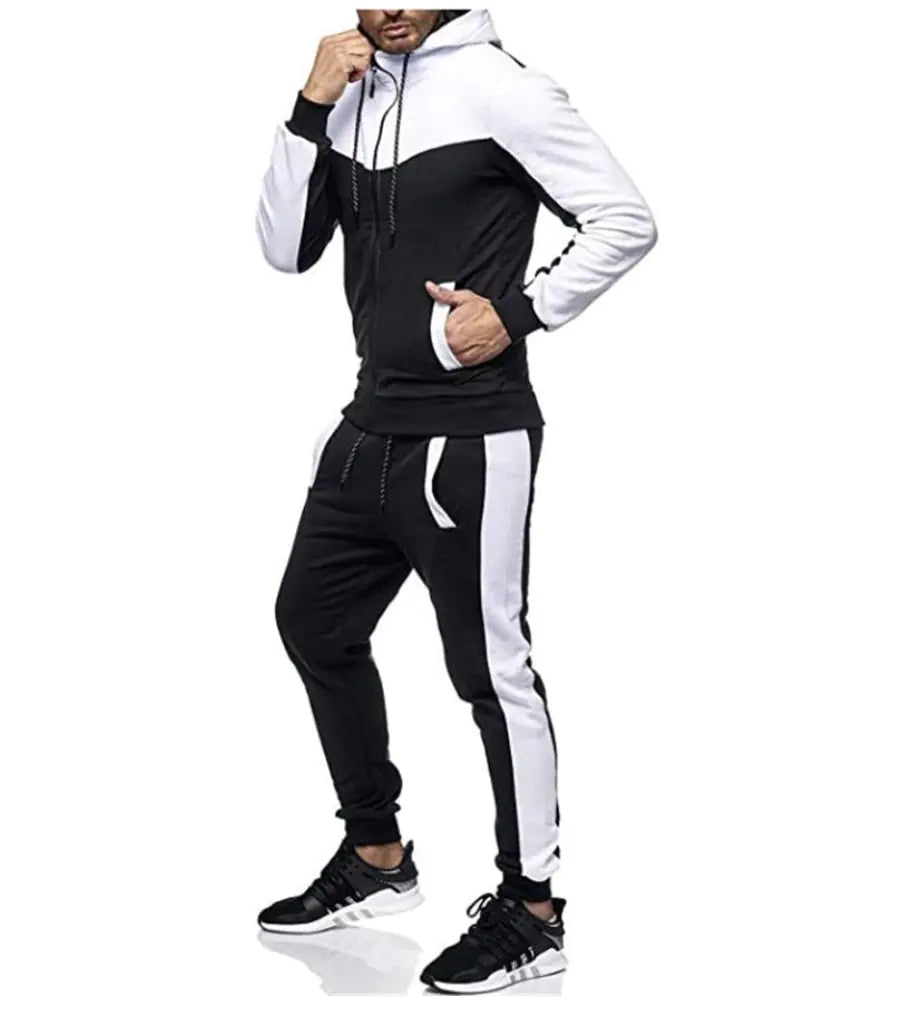 Funki Findz | Activewear | Men's Hooded Sporty Track Suit Set