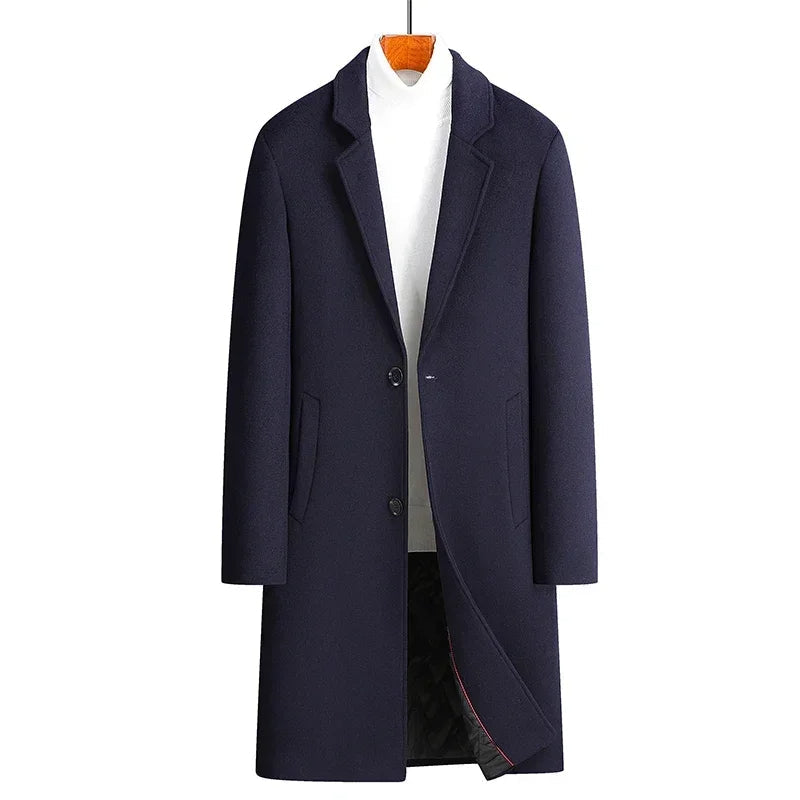Funki Findz | Jackets | Men's Luxury Wool Blend Trench Coats