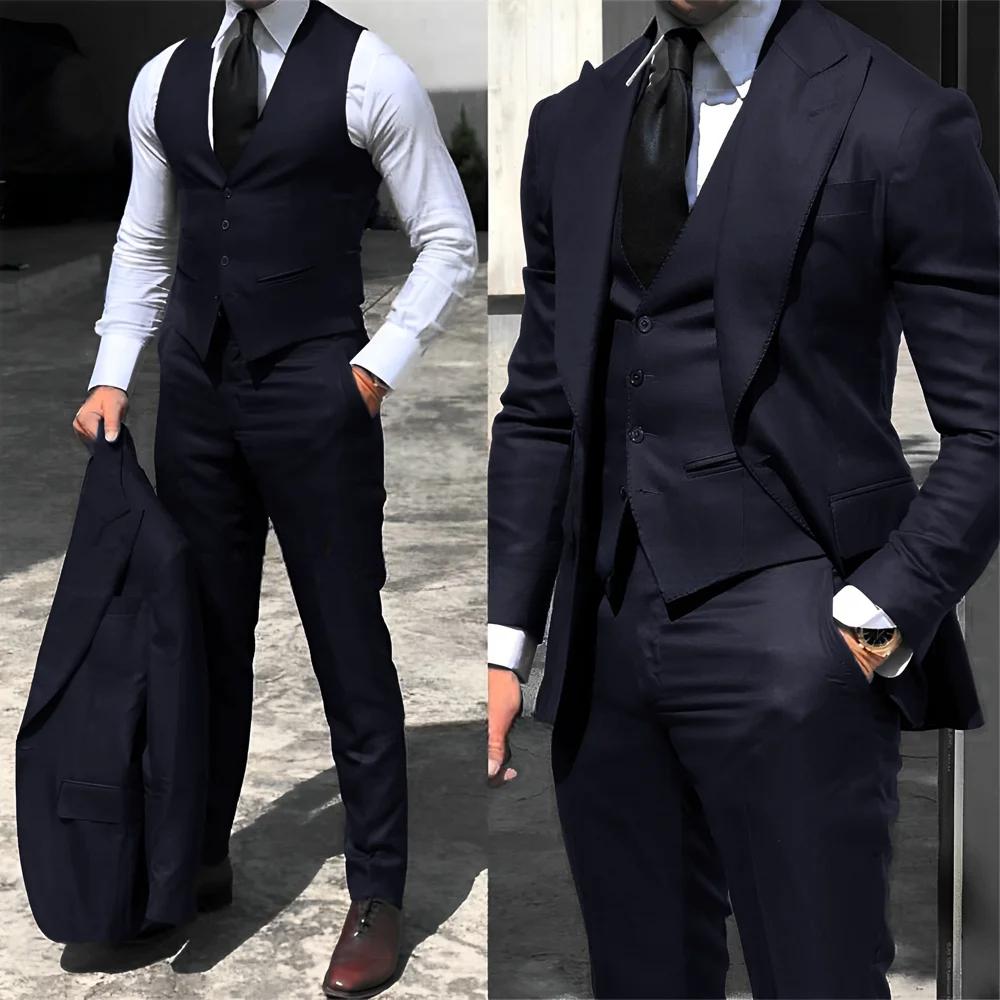Funki Findz | Suits | Men's Fashion Formal Wedding Tuxedos 3Pc