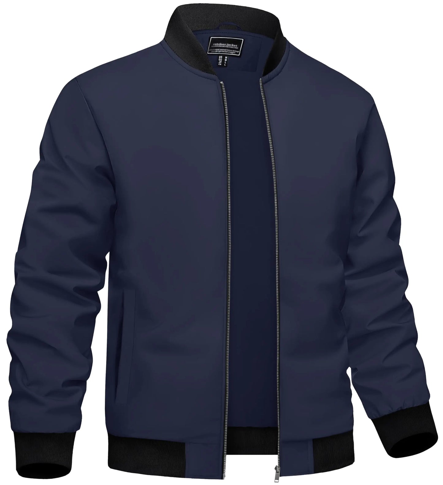 Funki Findz | Jackets | Men's Smart Stand Collar Dress Jacket