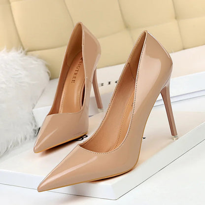 Funki Findz | Shoes | Women's Formal Mid-Heel Nude Scarpins