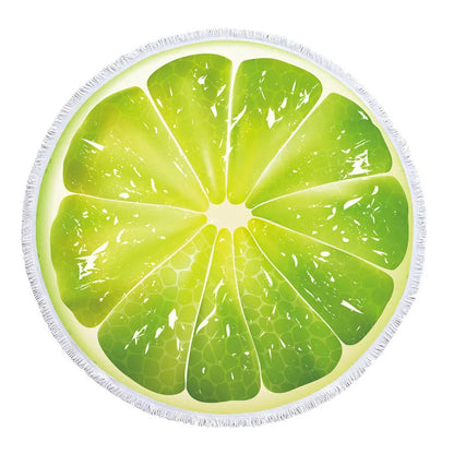 Funki Findz | Beach Mats | Fruit Printed Beach Mat Towel Throw