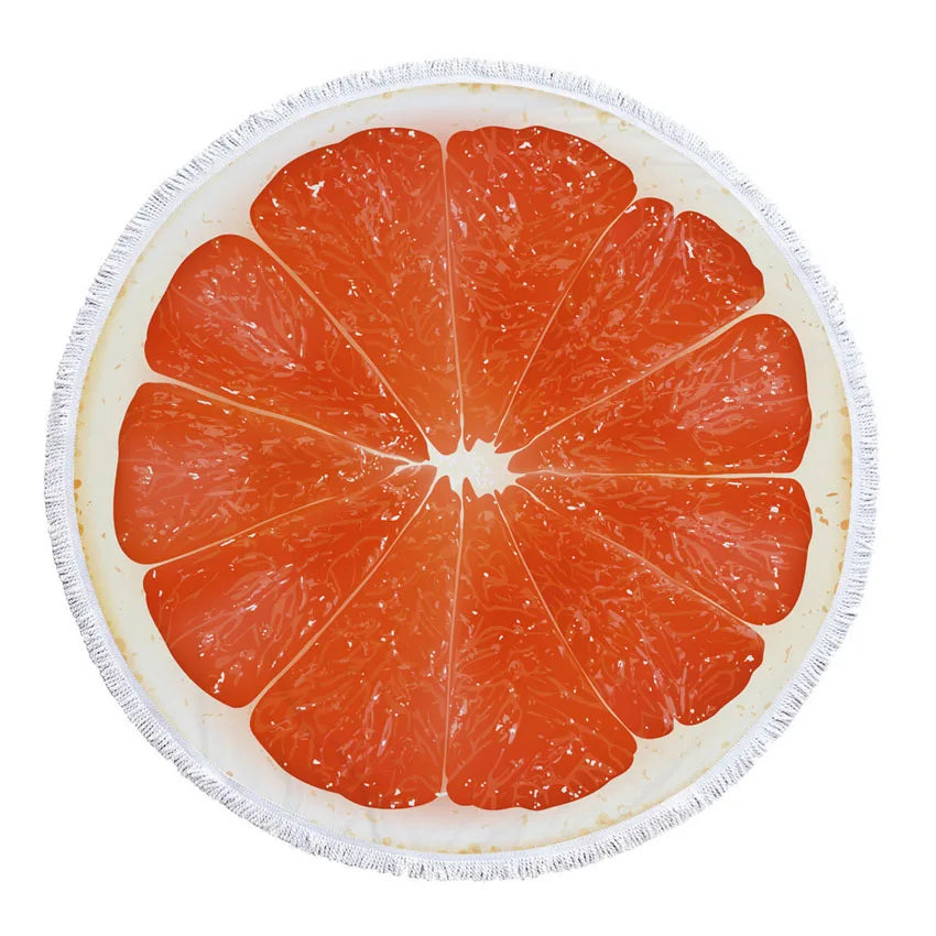 Funki Findz | Beach Mats | Fruit Printed Beach Mat Towel Throw