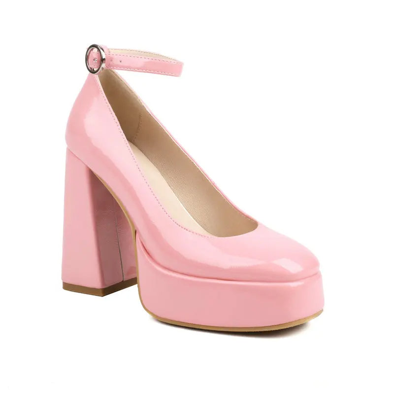 Funki Findz | Shoes | Women's High Formal Mary Jane Platforms