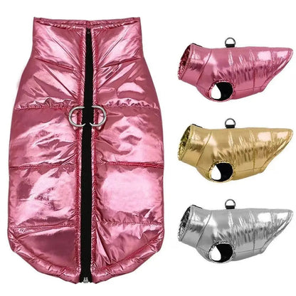 Funki Findz | Dog Jackets | Gold Fluro Zip Up Vest | Dog Harness