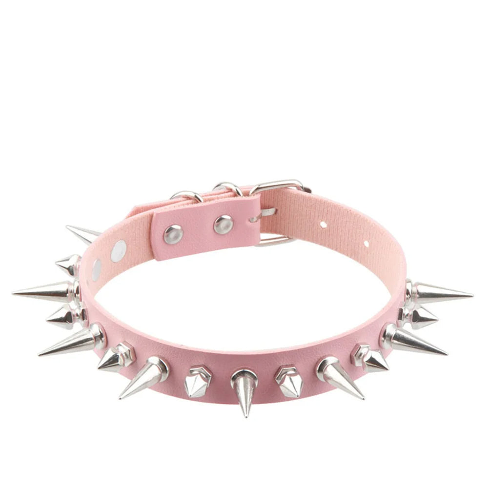 Funki Findz | Necklaces | Women's Spike Collar Gothic Necklace