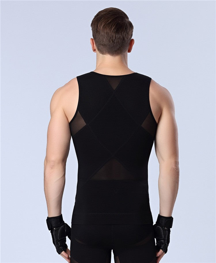 Funki Findz | Shapewear | Men's Chest Waist Compression Vest