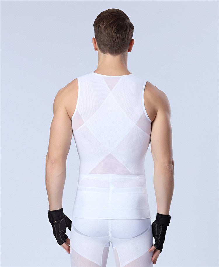 Funki Findz | Shapewear | Men's Chest Waist Compression Vest