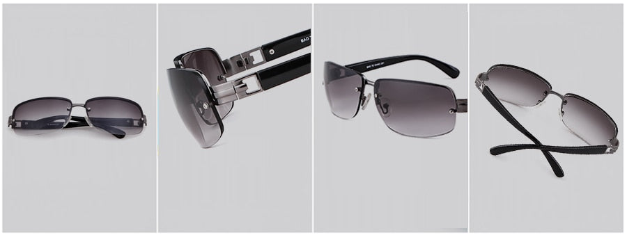 Funki Findz | Sunglasses | Unisex Luxury Rimless Sunglasses