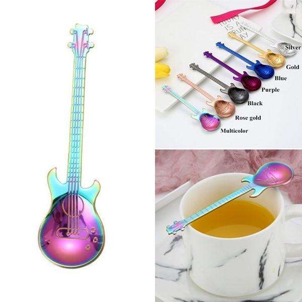 Funki Findz | Spoons | Guitar Spoons | Coffee Tea Spoon | 1 Pcs