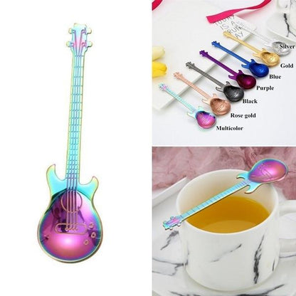 Funki Findz | Spoons | Guitar Spoons | Coffee Tea Spoon | 1 Pcs
