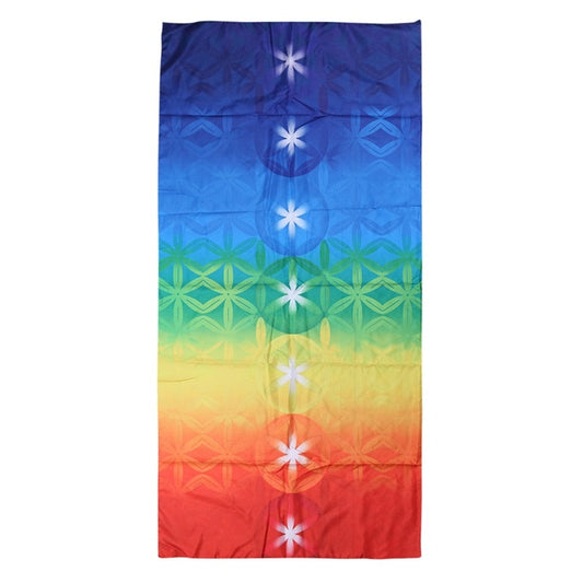Funki Findz | Wall Hangings | Rainbow Chakra Yoga Mat