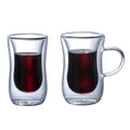 Funki Findz | Cups | Glass Double Wall Insulated Expresso Cups