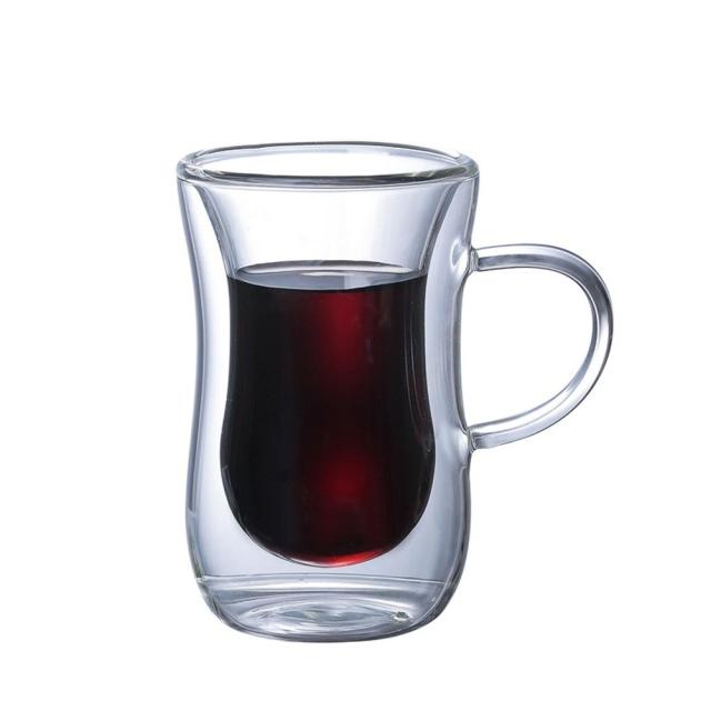 Funki Findz | Cups | Glass Double Wall Insulated Expresso Cups