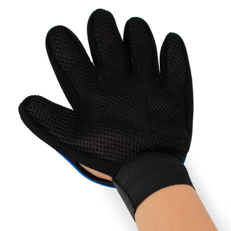 Funki Findz | Pet Grooming Gloves | De-shedding Gloves 2 Pcs