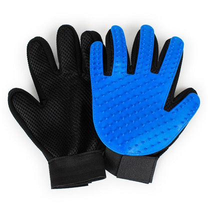 Funki Findz | Pet Grooming Gloves | De-shedding Gloves 2 Pcs