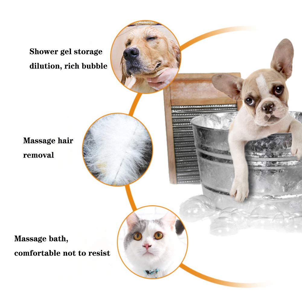 Funki Findz | Pet Scrubbers | Dog Bathtime Shampoo Washers