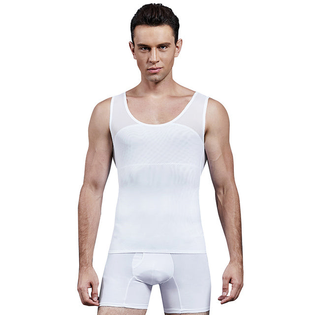 Funki Findz | Shapewear | Men's Chest Waist Compression Vest