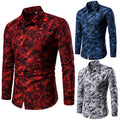 Funki Findz | Shirts | Men's Long Sleeved Dress Shirt Slim Fit