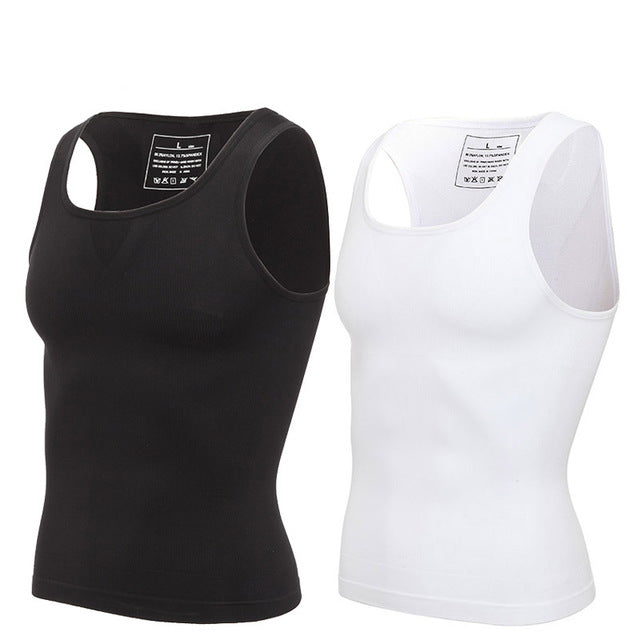 Funki Findz | Shapewear | Men's Slimming Singlet Body Shaper