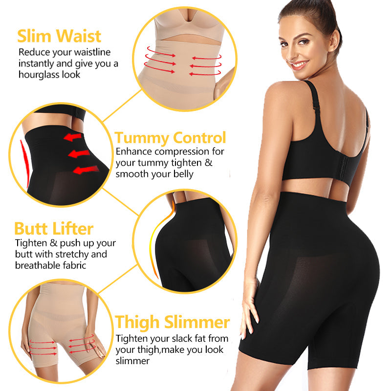 Funki Findz | Shapewear | Women's High Waist Non-slip Shapers