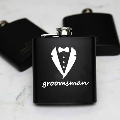 Funki Findz | Hip Flasks | Best Man Gift Sets | 7oz Flask + Socks