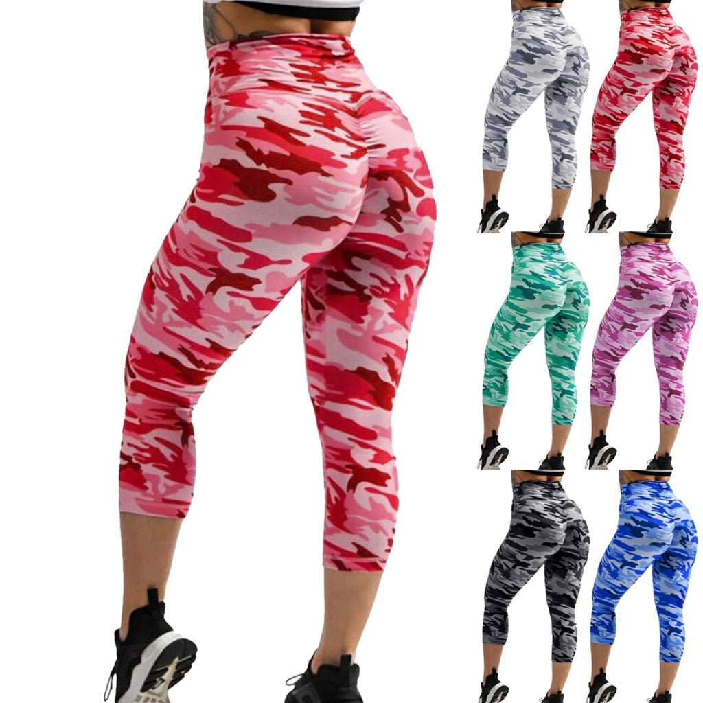 Funki Findz | Pants | Women's 3/4 Yoga Fitness Tights