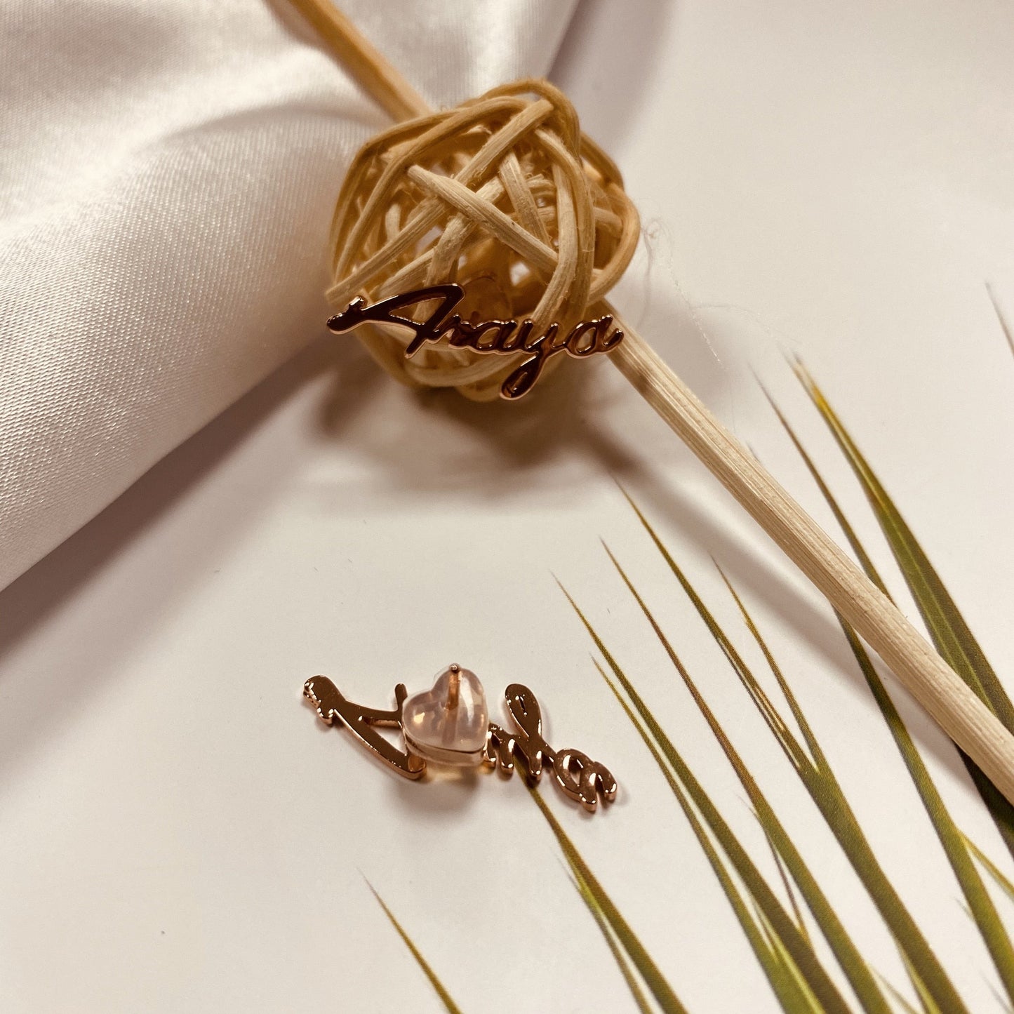 Funki Findz | Earrings | Custom Name Stainless Steel Earrings