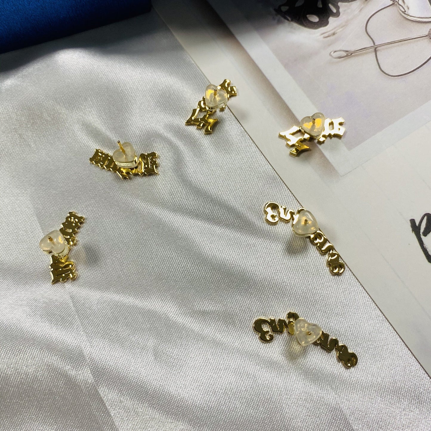 Funki Findz | Earrings | Custom Name Stainless Steel Earrings