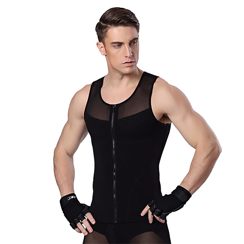 Funki Findz | Shapewear | Men's Chest Waist Compression Vest