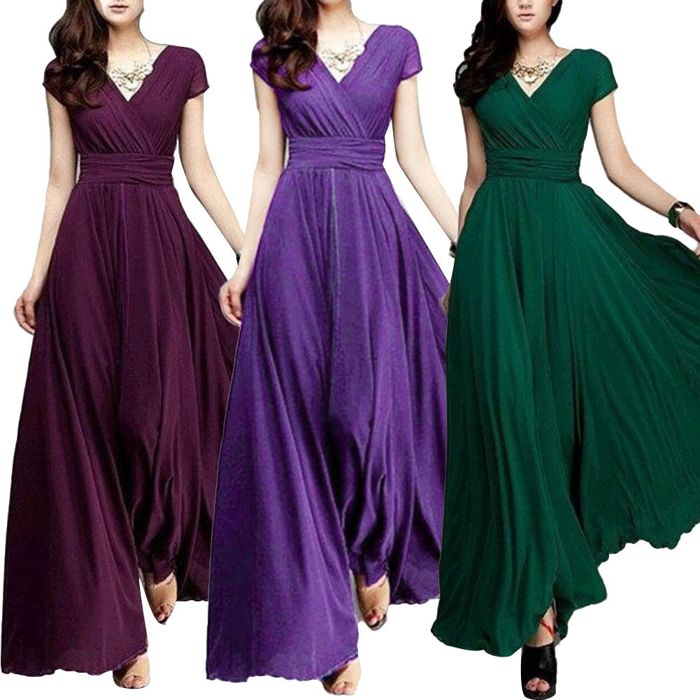 Funki Findz | Dresses | Women's High Waist Maxi Evening Dress
