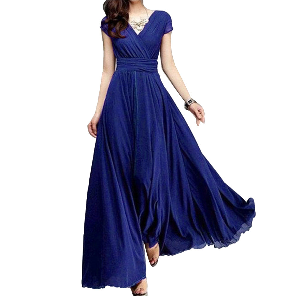 Funki Findz | Dresses | Women's High Waist Maxi Evening Dress