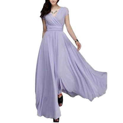 Funki Findz | Dresses | Women's High Waist Maxi Evening Dress