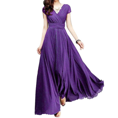 Funki Findz | Dresses | Women's High Waist Maxi Evening Dress
